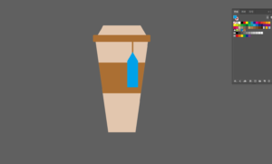 How to Draw a Coffee Cup by AI