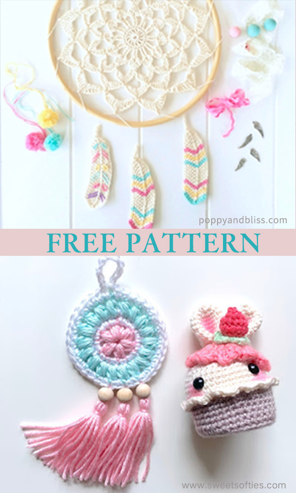 Crochet Dreamcatcher Free Patterns 