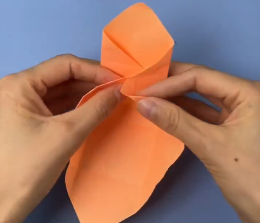 DIY origami mini tote bag tutorial