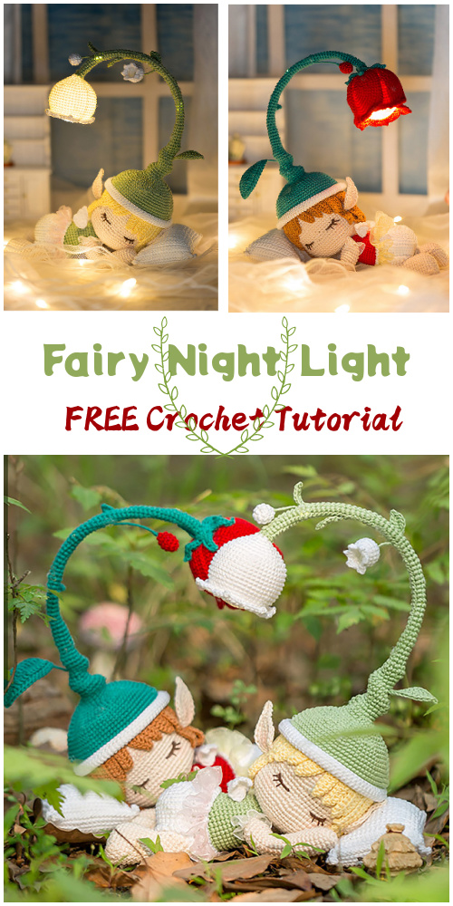 Fairy Night Light FREE Crochet Tutorial