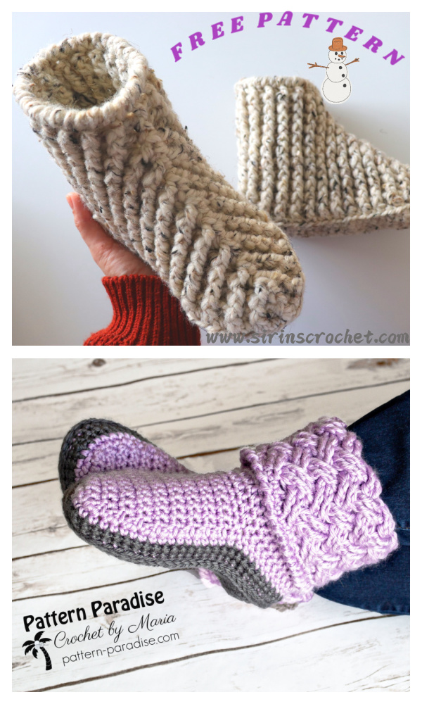 Unique Boots FREE Crochet Patterns2