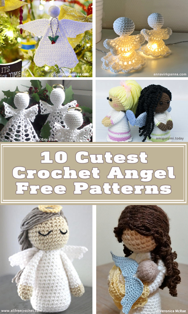 10 Cutest Crochet Angel Free Patterns
