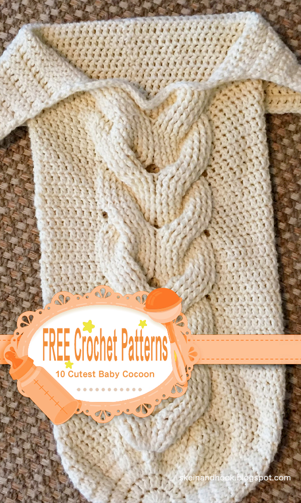10 Cutest Crochet Baby Cocoon FREE Patterns