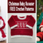 Christmas Baby Sweater FREE Crochet Patterns
