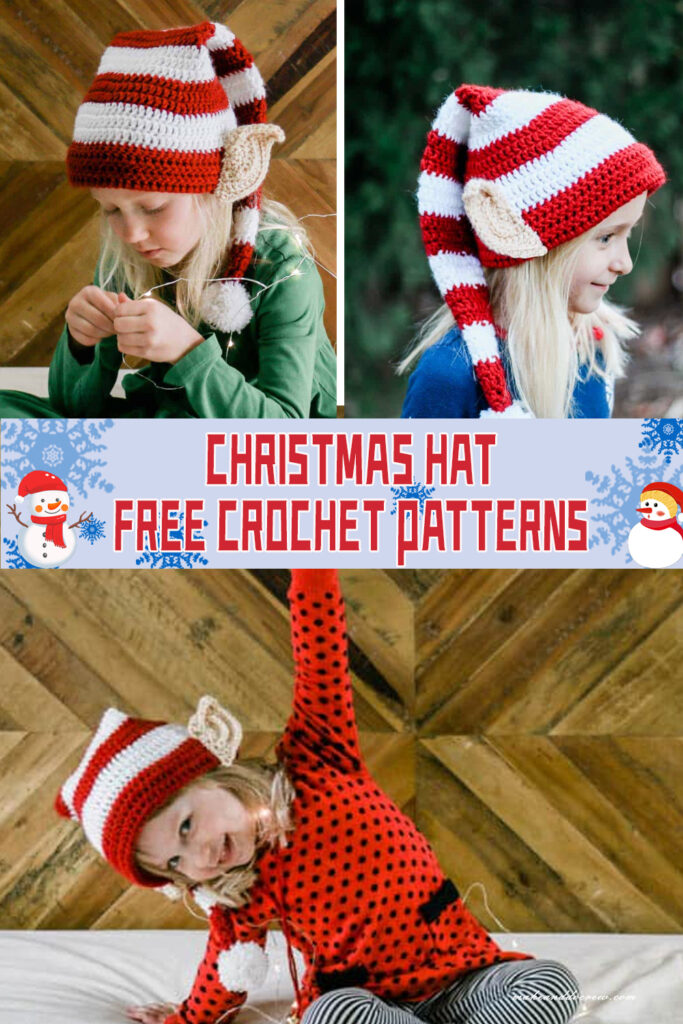 Christmas Hat Free Crochet Patterns