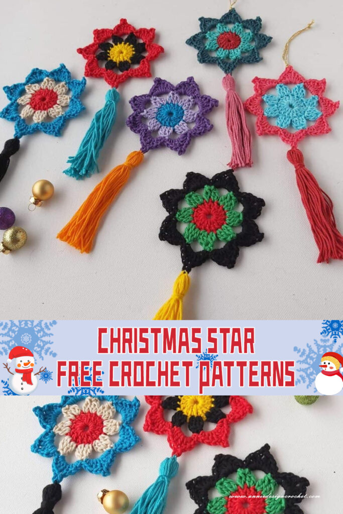 Christmas Star FREE Crochet Patterns