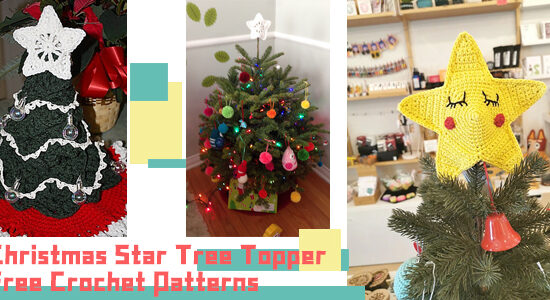 Christmas Star Tree Topper Free Crochet Patterns