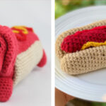 Hot Dog Amigurumi FREE Crochet Patterns