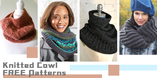 Knitted Cowl FREE Knitting Patterns