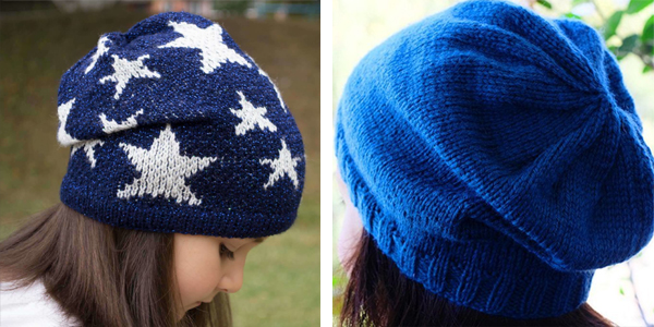 Knitted Slouchy Beanie FREE Patterns