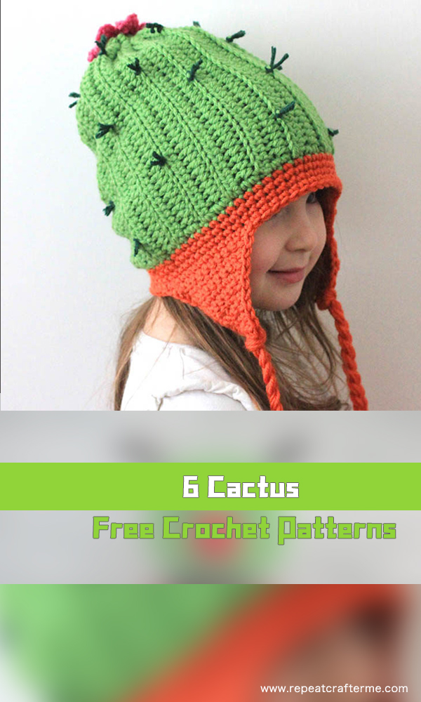 6 Cactus Projects Free Crochet Patterns 