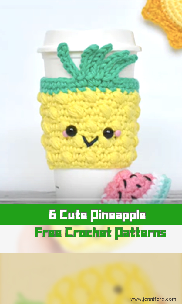 6 Pineapple Project Free Crochet Patterns 