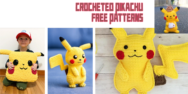 Crocheted Pikachu Free Crochet Patterns