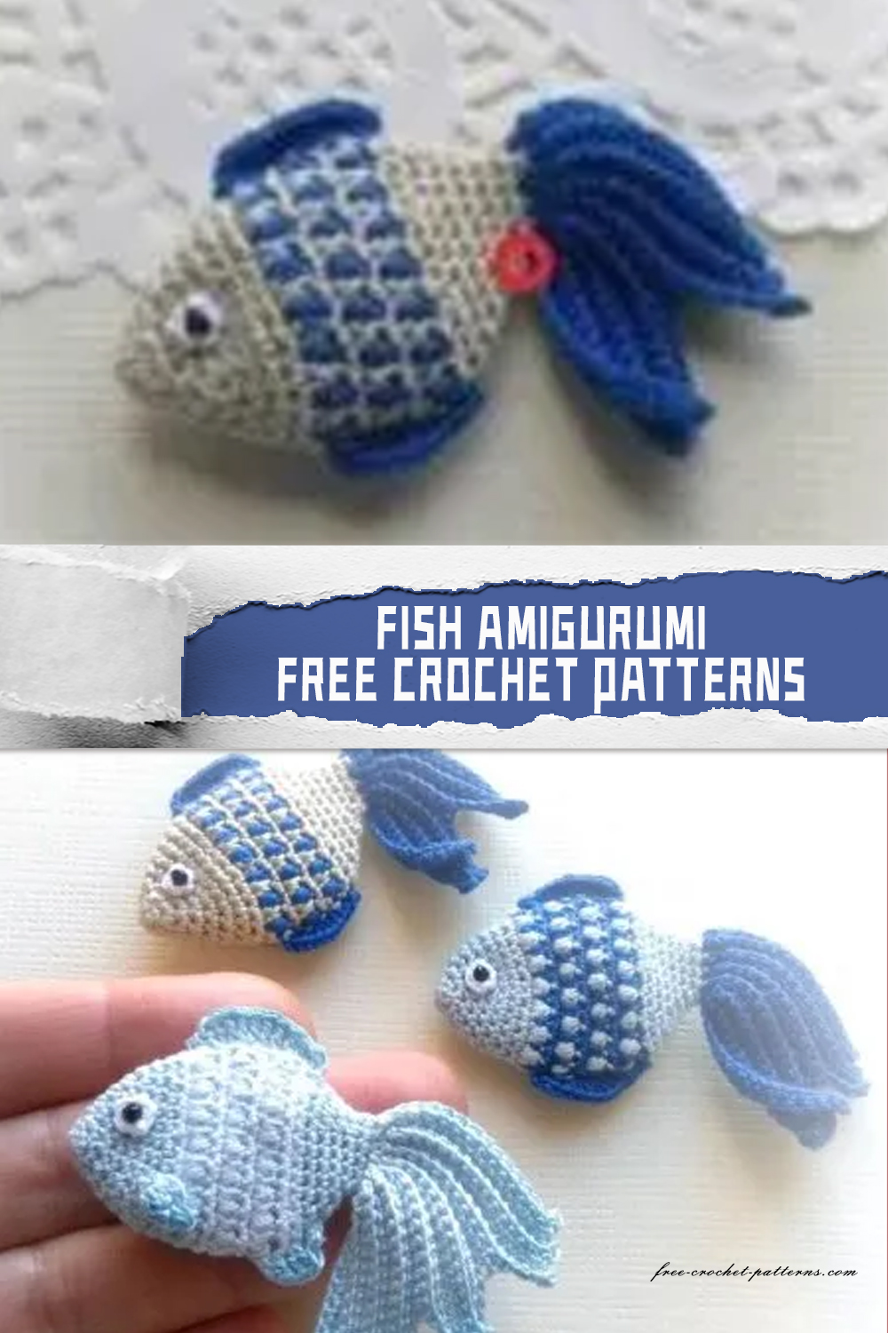 Fish Amigurumi Free Crochet Patterns - iGOODideas.com