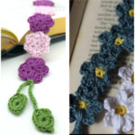 Flower Bookmark FREE Crochet Patterns