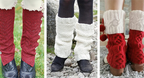 Knitted Legwarmer FREE Knitting Patterns