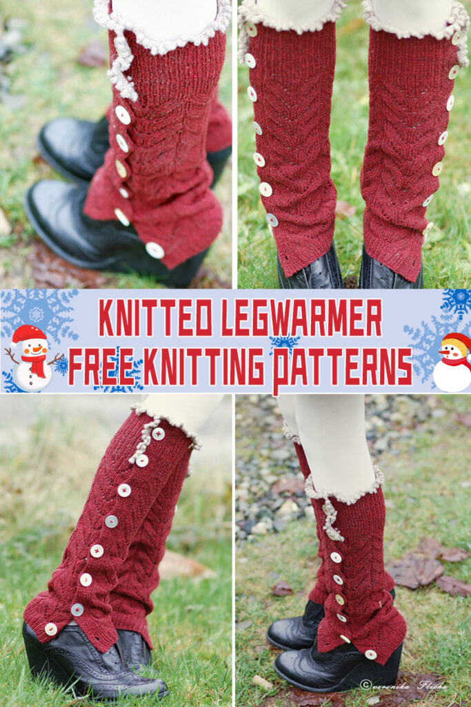 Knitted Legwarmer FREE Knitting Patterns