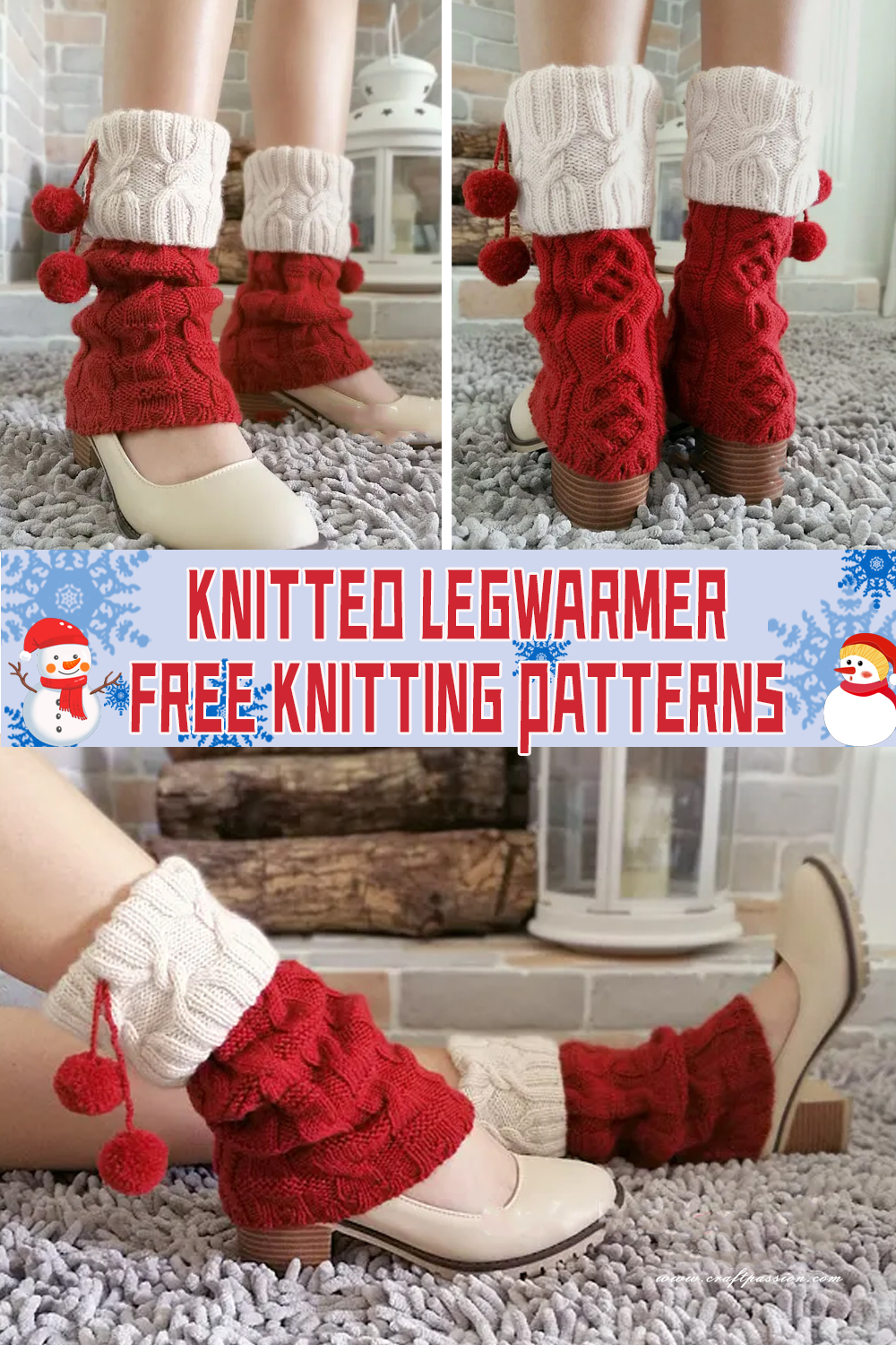 Knitted Legwarmer FREE Knitting Patterns