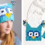 Owl C2C Hat Scarf Set Free Crochet Patterns