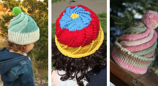 Swirled Hat FREE Crochet Patterns