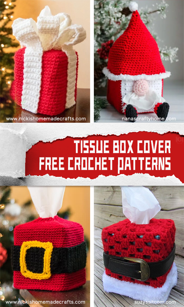 Tissue Box Cover Free Crochet Patterns 