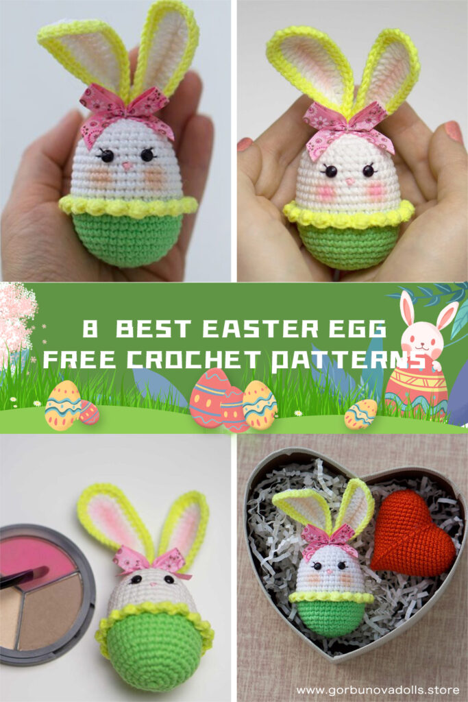 8 Easter Egg Free Crochet Patterns