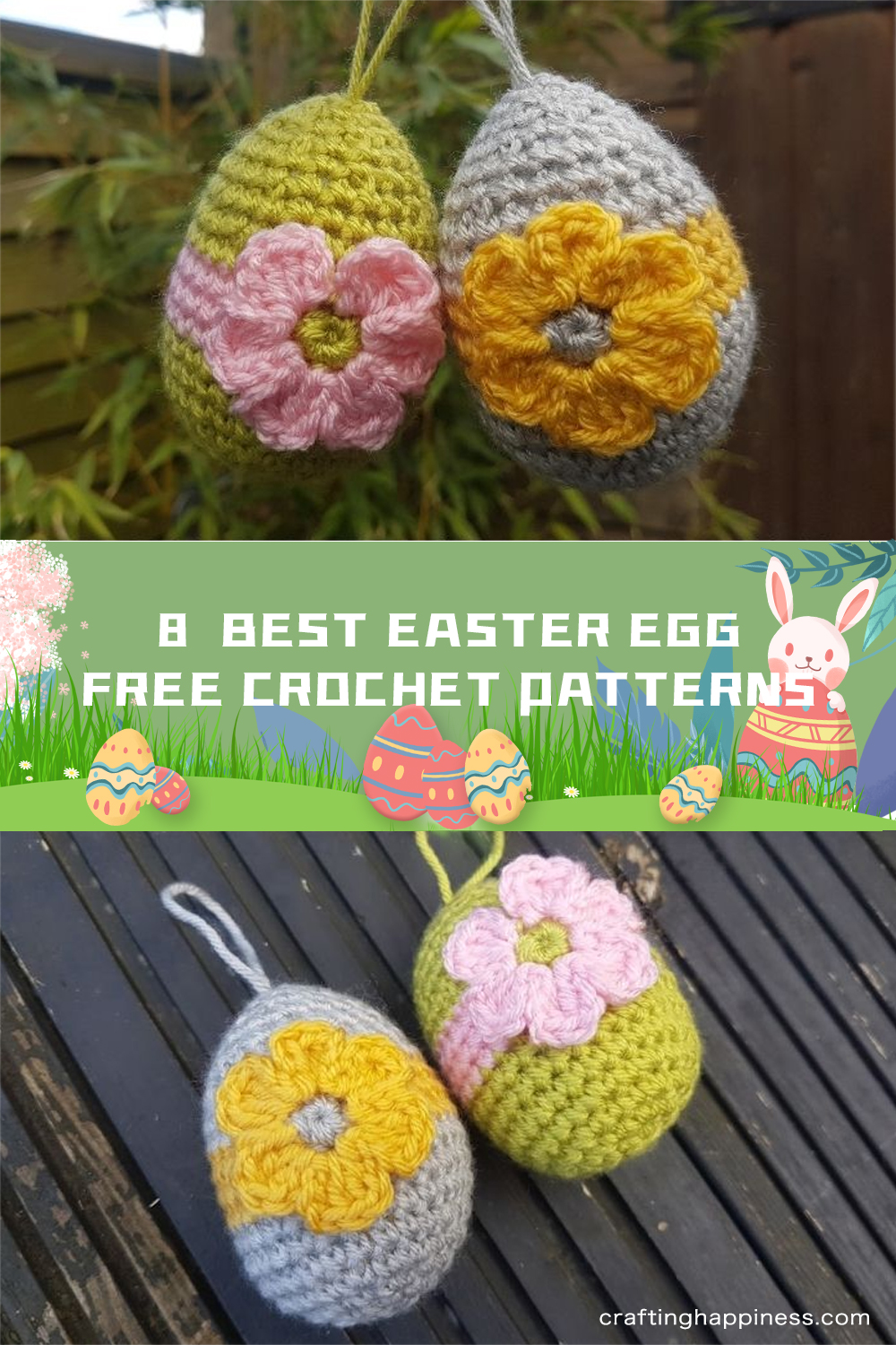 8 Easter Egg Free Crochet Patterns 