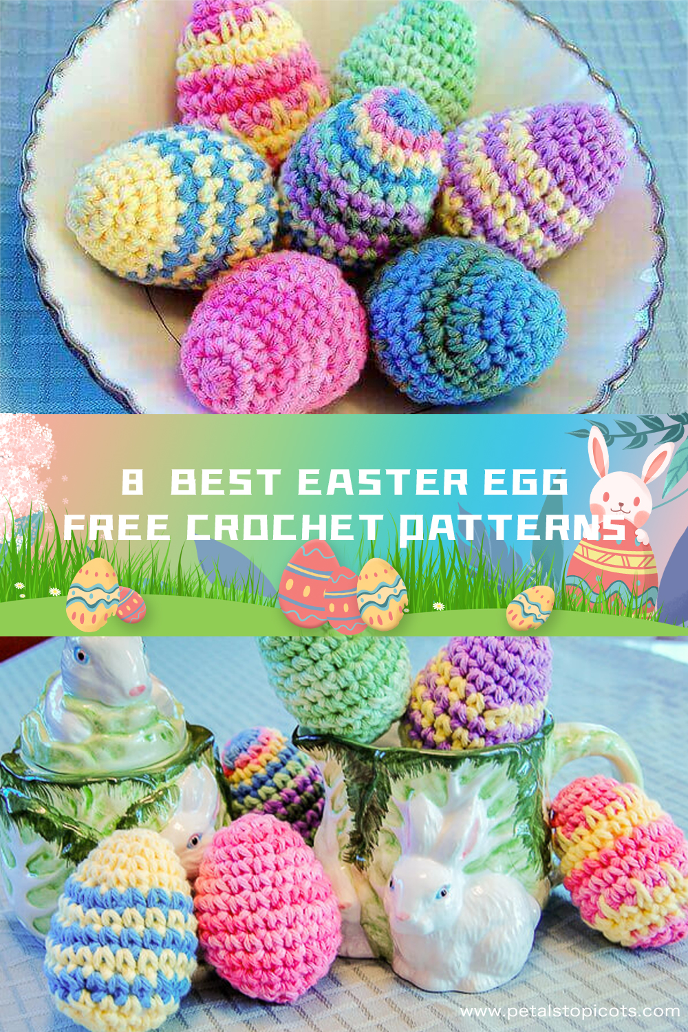8 Easter Egg Free Crochet Patterns 