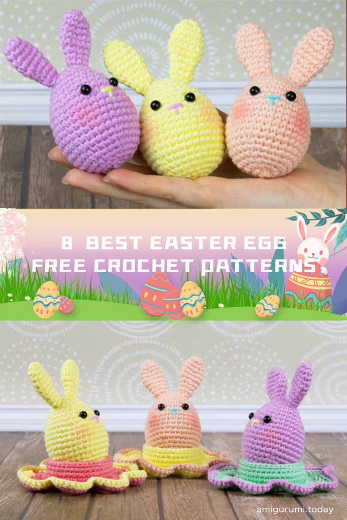 8 Easter Egg Free Crochet Patterns