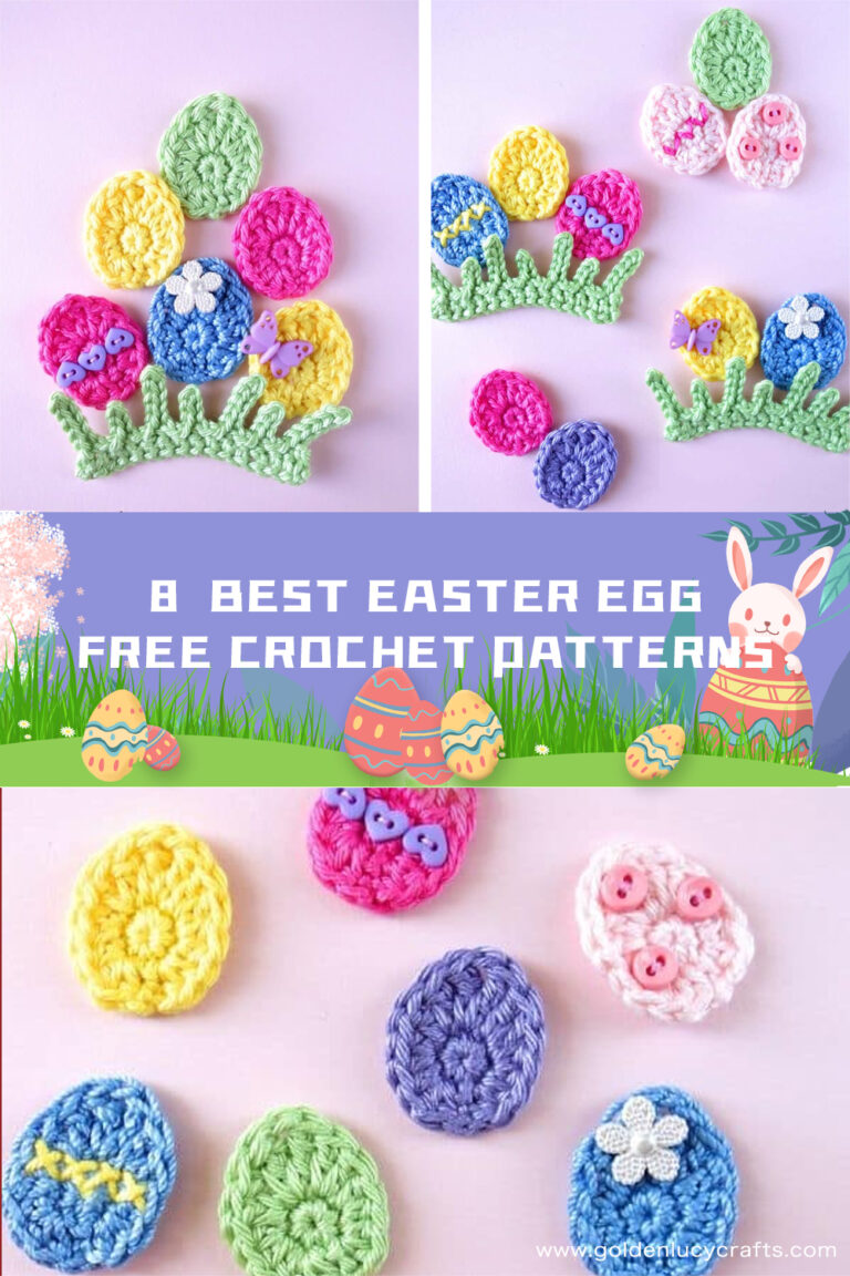 8 Easter Egg Free Crochet Patterns - iGOODideas.com