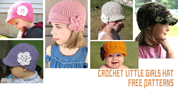 Crochet Little Girls Hat Free Patterns