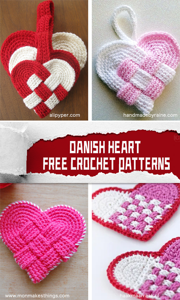 Danish Heart FREE Crochet Patterns