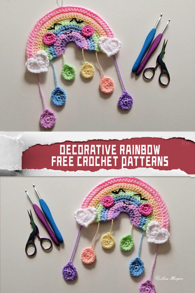 Decorative Rainbow FREE Crochet Patterns