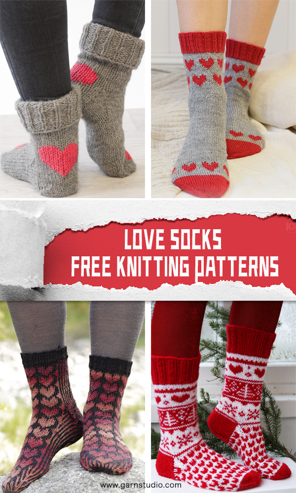 Love Socks FREE Knitting Patterns