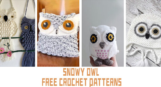 Snowy Owl Free Crochet Patterns