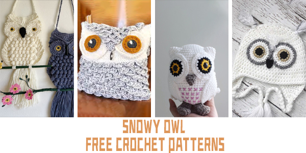 Snowy Owl Free Crochet Patterns