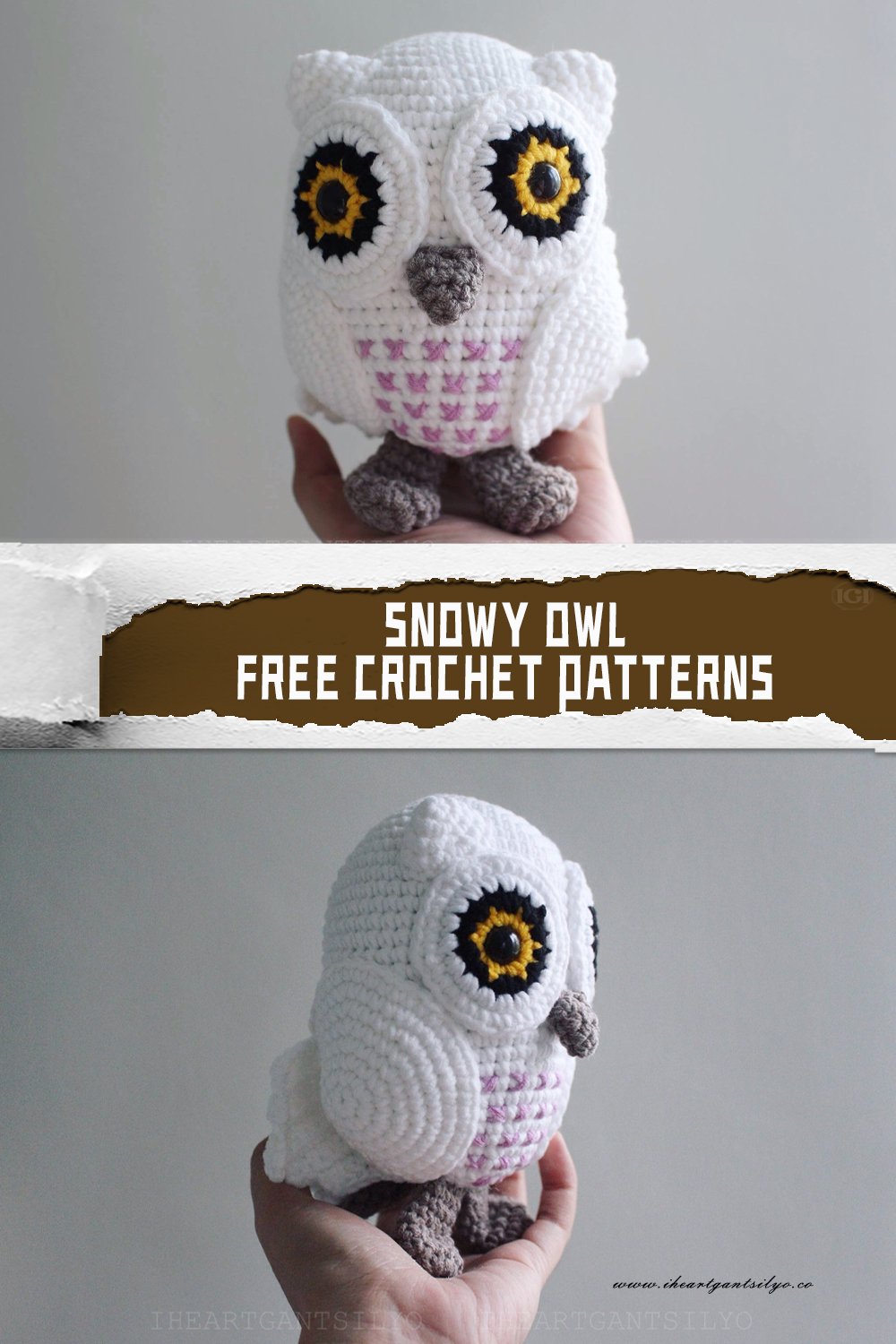 Snowy Owl Free Crochet Patterns