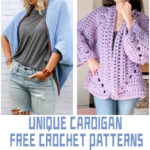 Unique Cardigan Free Crochet Patterns