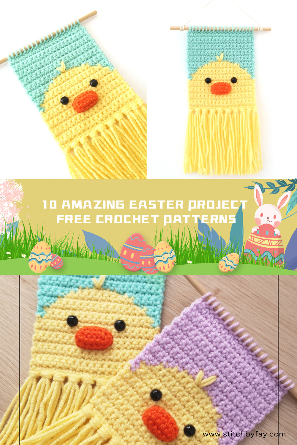 10 Amazing Easter FREE Crochet Patterns