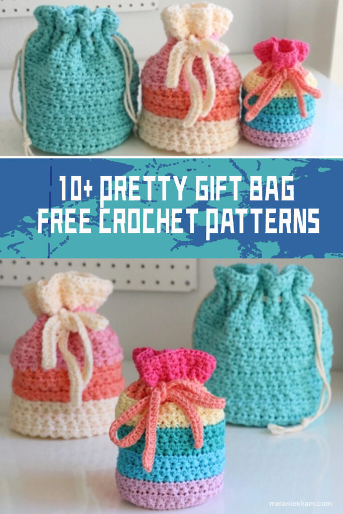 10+ Crochet Gift Bag FREE Patterns