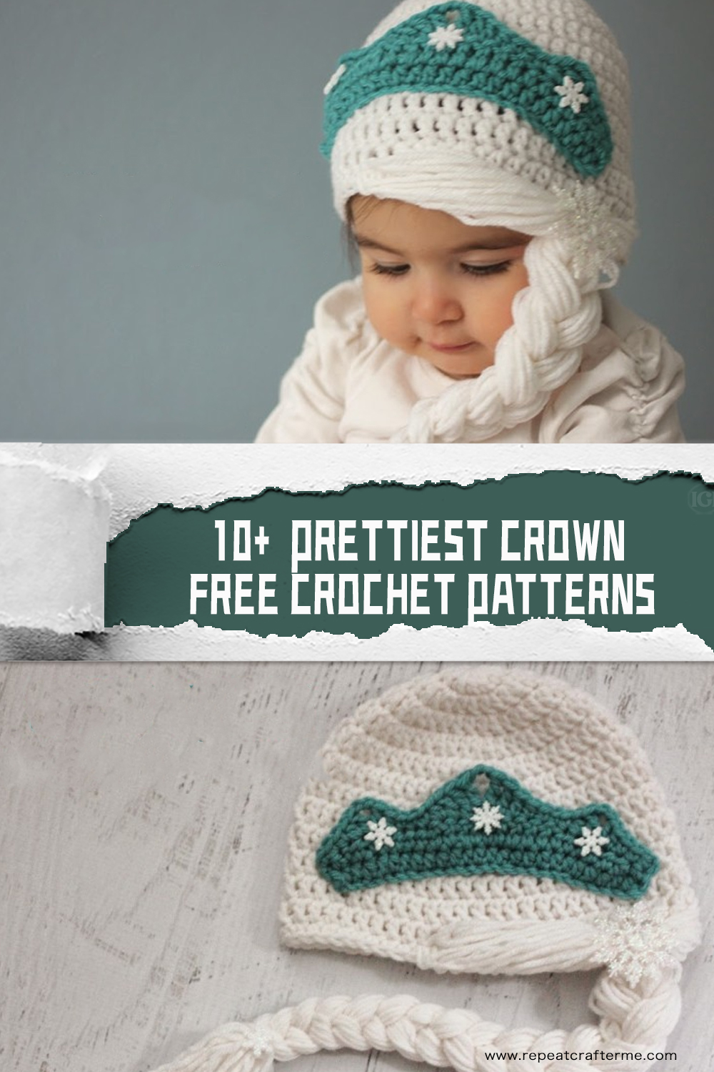 10+ Prettiest Crown FREE Crochet Patterns