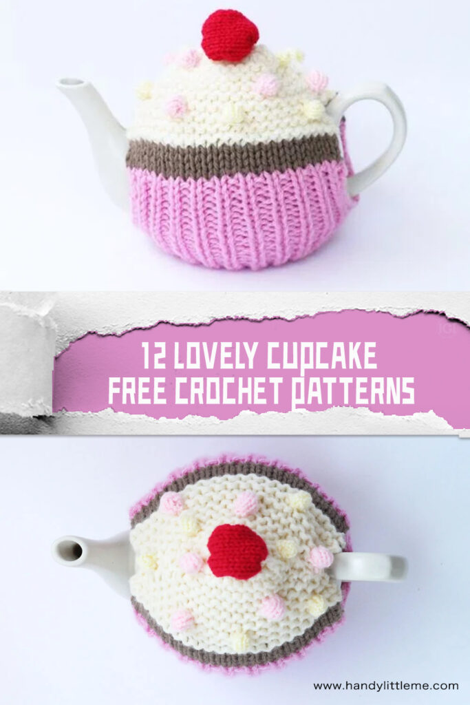 12 Lovely Crochet Cupcake FREE Patterns