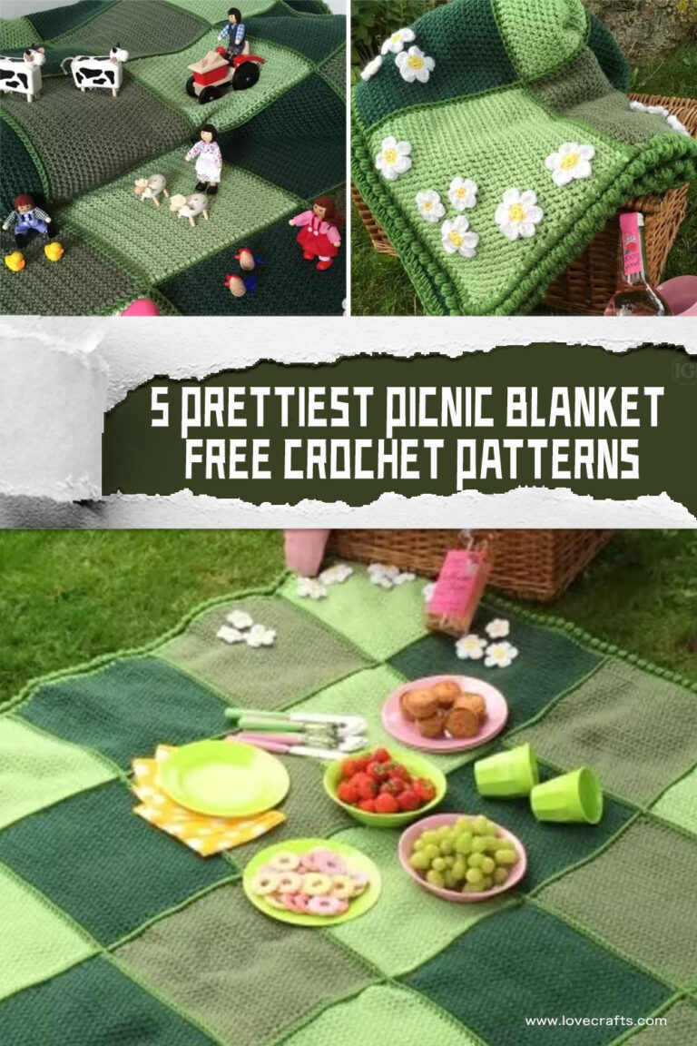 Crochet Picnic Blanket Patterns