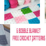6 FREE Crochet Bobble Blanket Patterns
