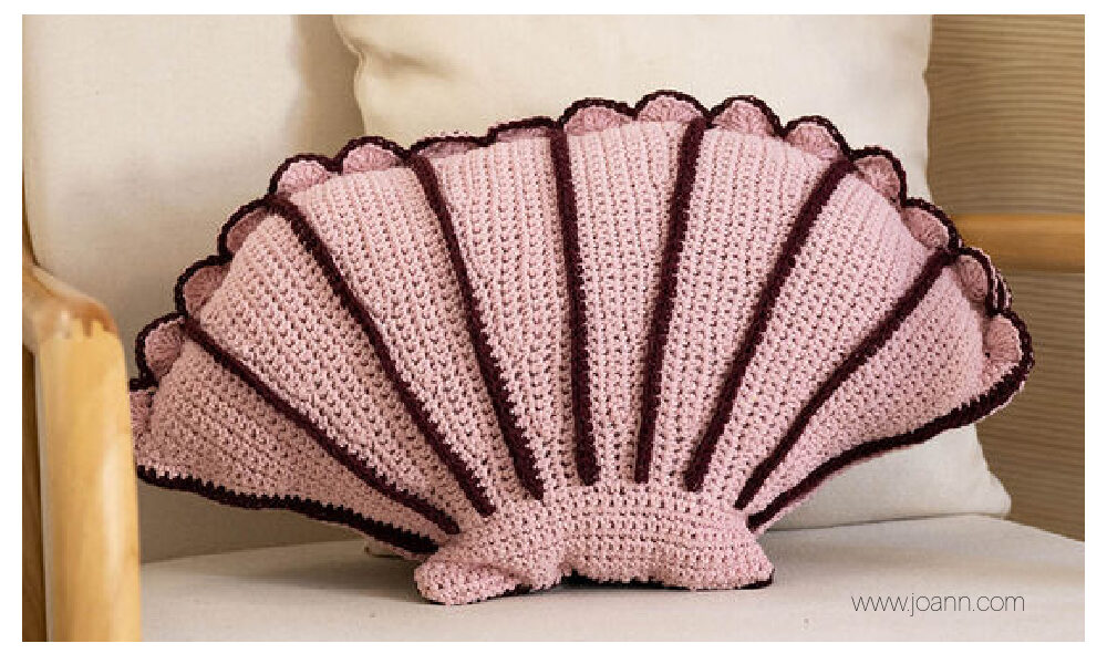 Crochet Shell Pillow FREE Patterns