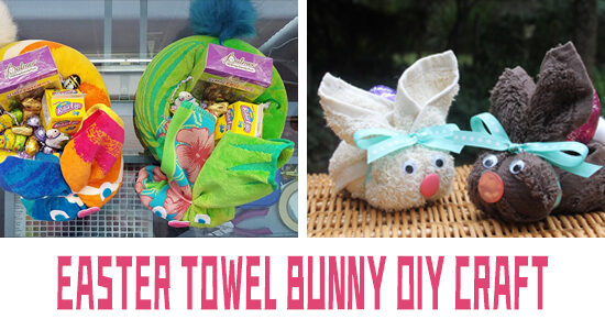 DIY Easter Towel Bunny Tutorial