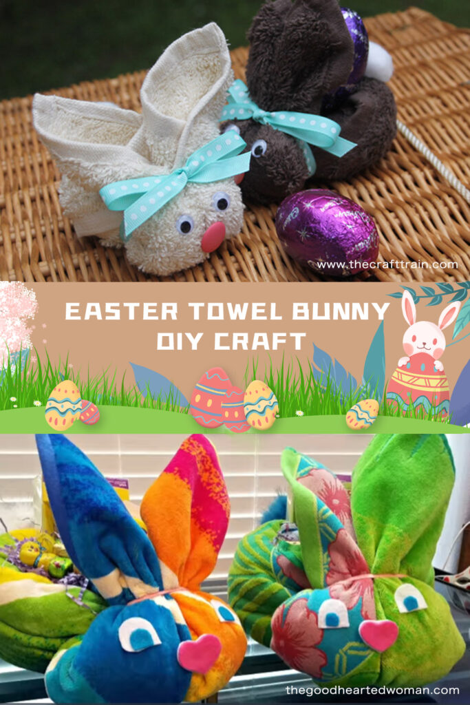 DIY Easter Towel Bunny Tutorial