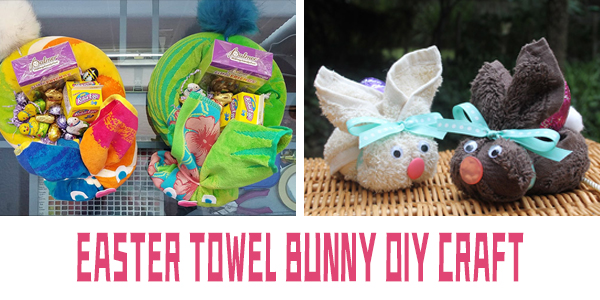 DIY Easter Towel Bunny Tutorial