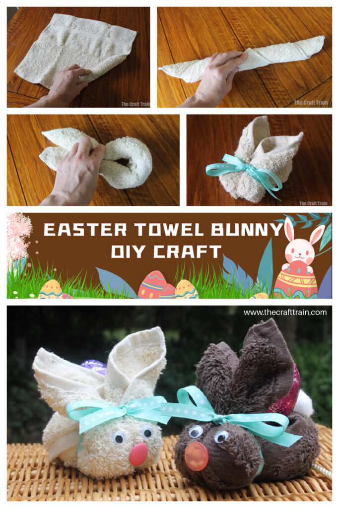 DIY Easter Towel Bunny Tutorial
