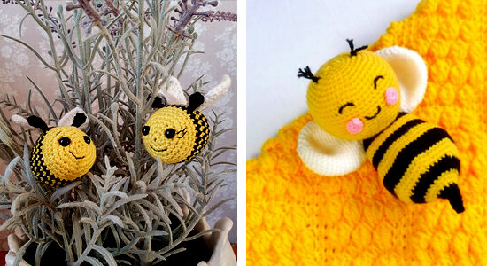 FREE Crochet Baby Bumblebee Patterns
